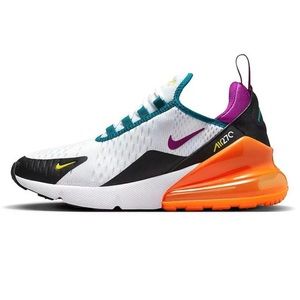 Nike Air Max 270 White/Vivid Purple-Black